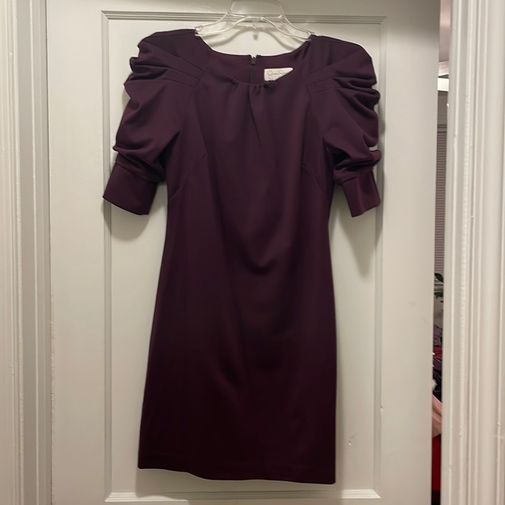 Puff sleeve dress